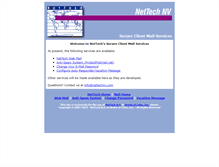 Tablet Screenshot of mail.caribisles.net